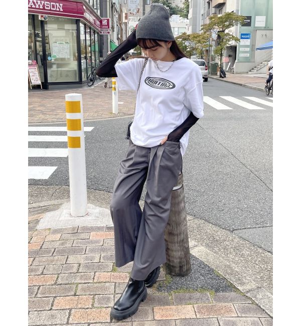 MURUA「テクノプリントTシャツ」|Tシャツ・カットソー|