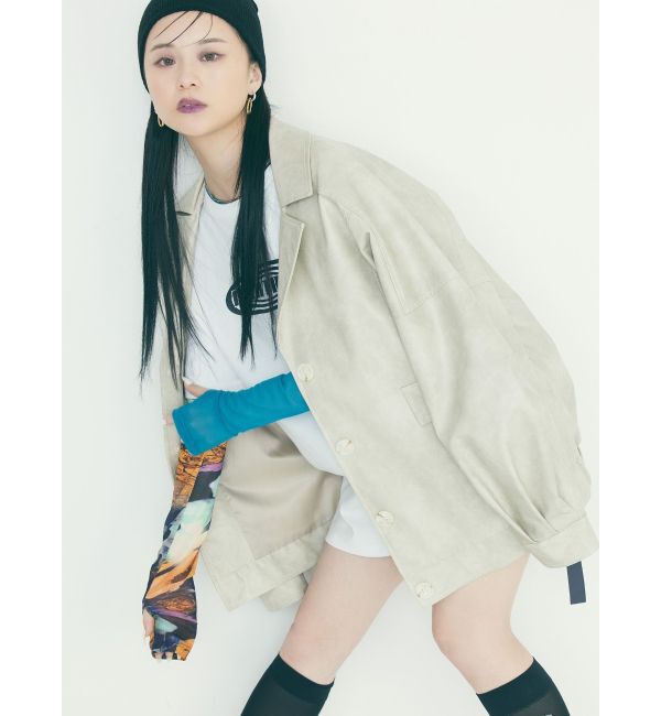 MURUA「テクノプリントTシャツ」|Tシャツ・カットソー|