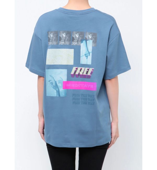 MURUA「テクノプリントTシャツ」|Tシャツ・カットソー|