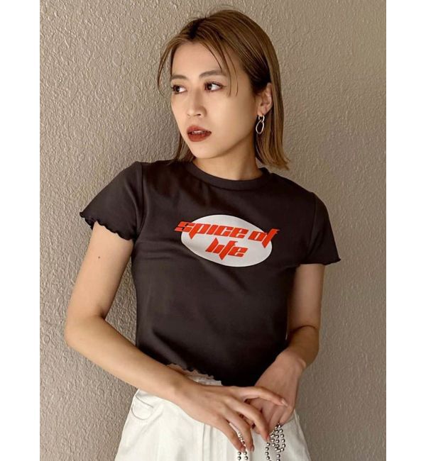 MURUA「メロートリムTシャツ」|Tシャツ・カットソー|