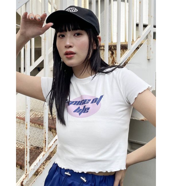 MURUA「メロートリムTシャツ」|Tシャツ・カットソー|