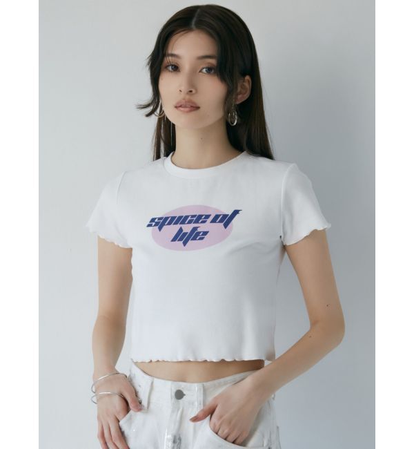 MURUA「メロートリムTシャツ」|Tシャツ・カットソー|