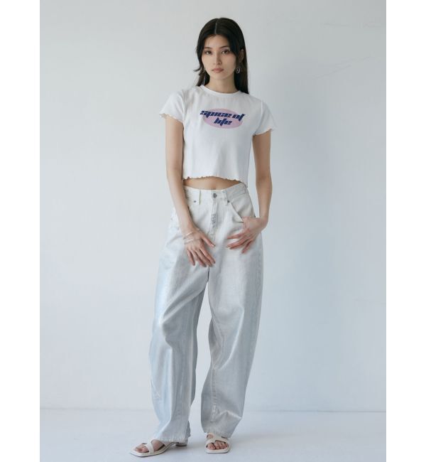 MURUA「メロートリムTシャツ」|Tシャツ・カットソー|