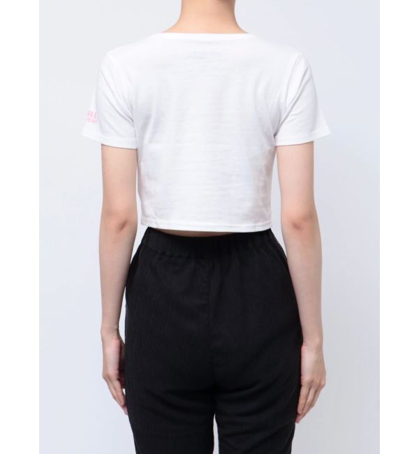 MURUA「【SPICE GIRLS】rhinestone logo Tシャツ」|Tシャツ・カットソー|