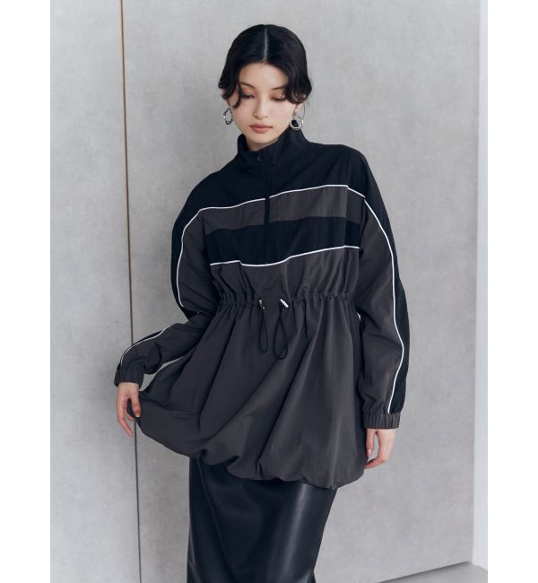 MURUA「トラックバルーンミニワンピース」|ワンピース|