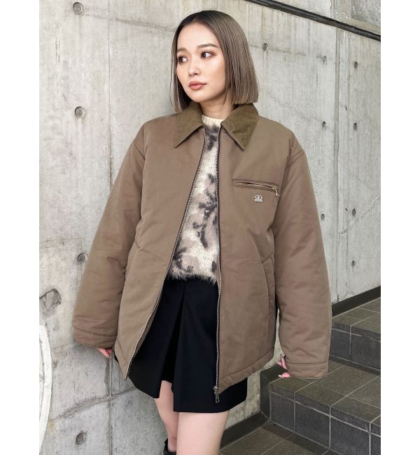 MURUA「パフィーデトロイトジャケット」|ブルゾン・スタジャン|