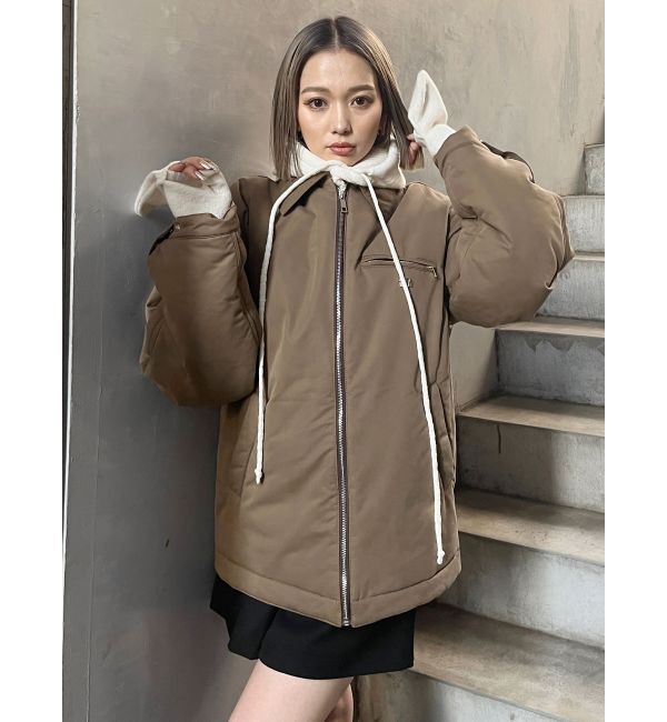 MURUA「パフィーデトロイトジャケット」|ブルゾン・スタジャン|