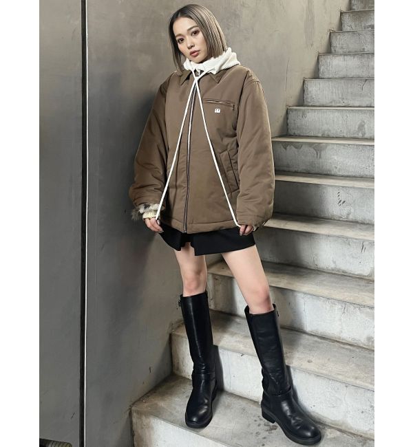 MURUA「パフィーデトロイトジャケット」|ブルゾン・スタジャン|