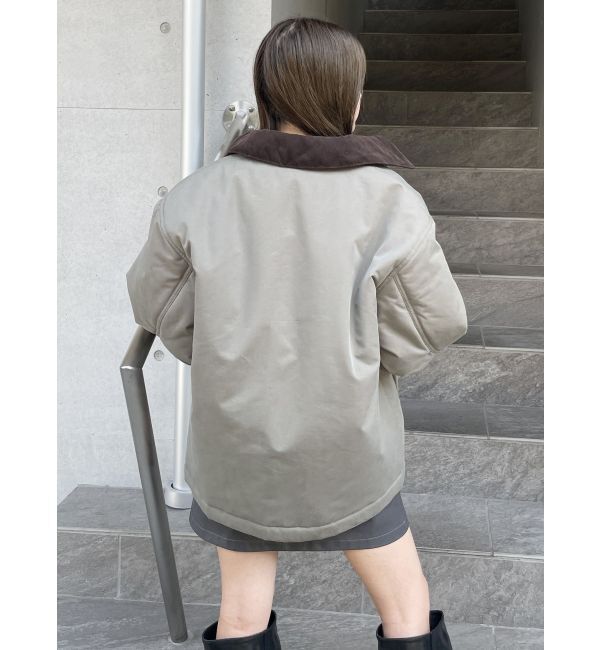 MURUA「パフィーデトロイトジャケット」|ブルゾン・スタジャン|