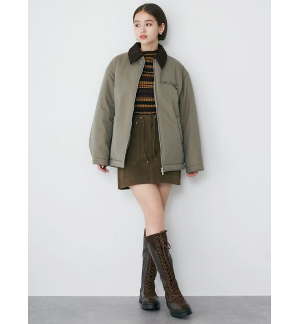 MURUA「パフィーデトロイトジャケット」|ブルゾン・スタジャン|