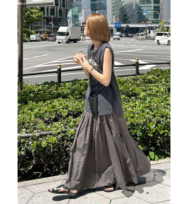 Ungrid「ギャザーデザインスカート」|スカート|