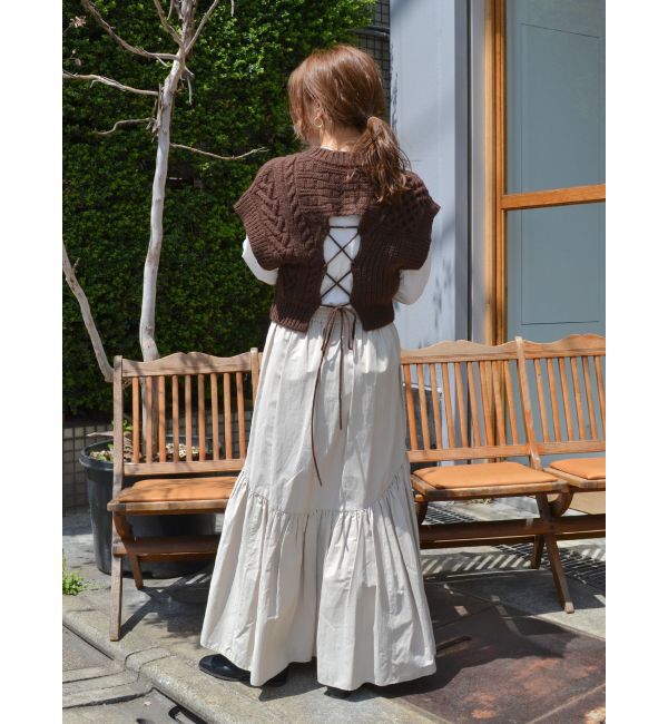 Ungrid「ギャザーデザインスカート」|スカート|
