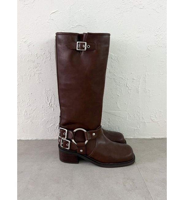 Ungrid「エンジニアロングブーツ」|ロングブーツ|