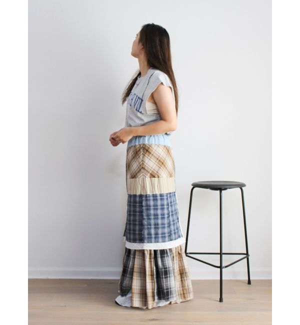 Ungrid「ショルダーリメイクロゴタンクトップ」|タンクトップ|