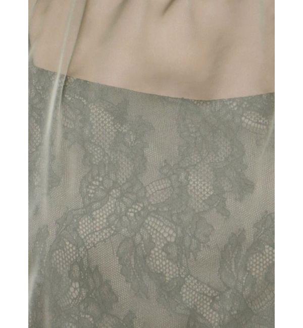 LAGUNAMOON「ハーフスリーブレースキャミシアーブラウス」|シャツ・ブラウス|