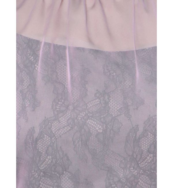 LAGUNAMOON「ハーフスリーブレースキャミシアーブラウス」|シャツ・ブラウス|