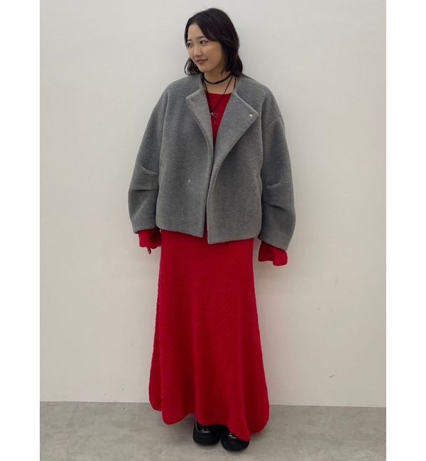 LAGUNAMOON「ダイヤパターンモヘヤニットワンピース」|ワンピース|