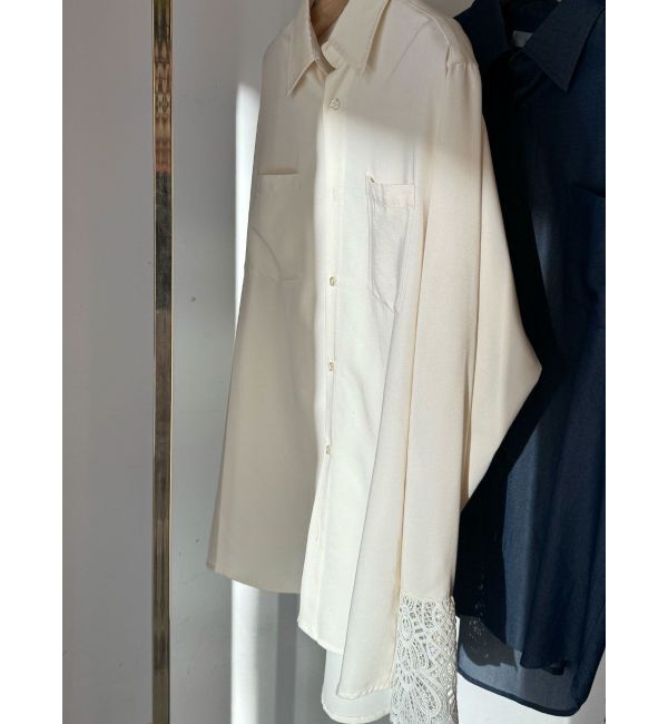 LAGUNAMOON「レースカフスシャツ」|シャツ・ブラウス|