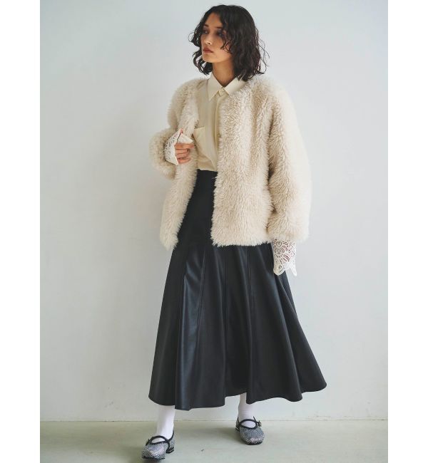 LAGUNAMOON「レースカフスシャツ」|シャツ・ブラウス|