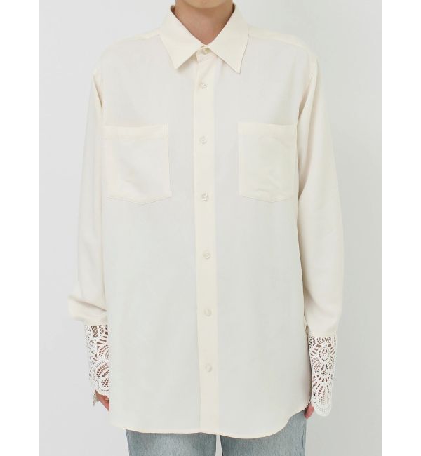 LAGUNAMOON「レースカフスシャツ」|シャツ・ブラウス|
