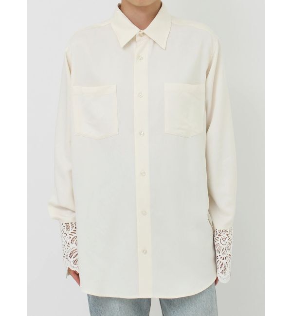LAGUNAMOON「レースカフスシャツ」|シャツ・ブラウス|