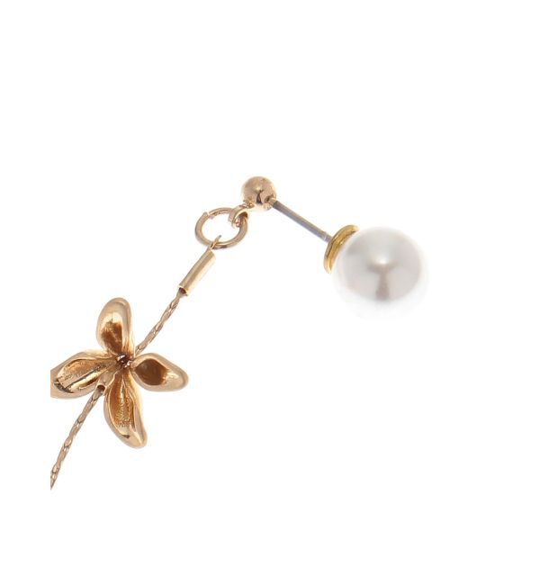 LAGUNAMOON「LADYフラワーチェーンピアス」|ピアス|