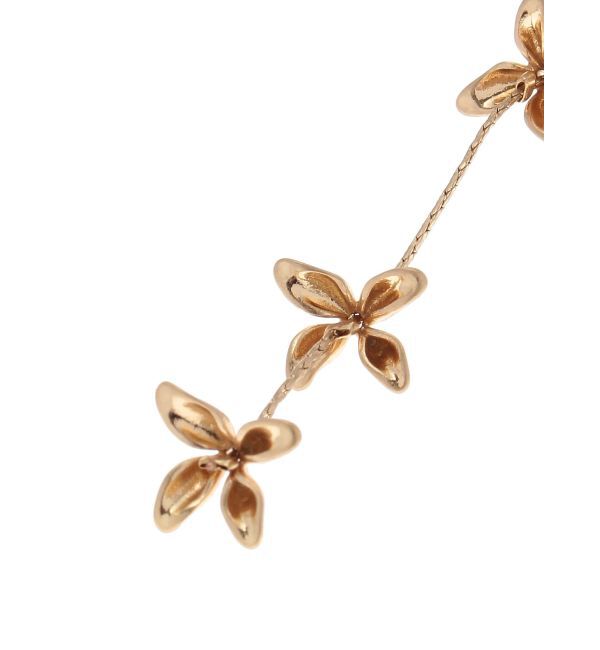 LAGUNAMOON「LADYフラワーチェーンピアス」|ピアス|