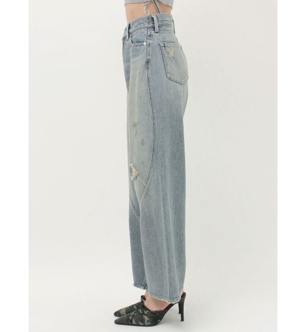 EVRIS「グランジルーズワイドデニムパンツ」|デニム|
