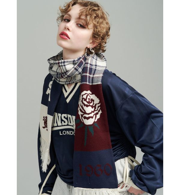 jouetie「【LONSDALE&times;jouetie】JQDマフラー」|マフラー|