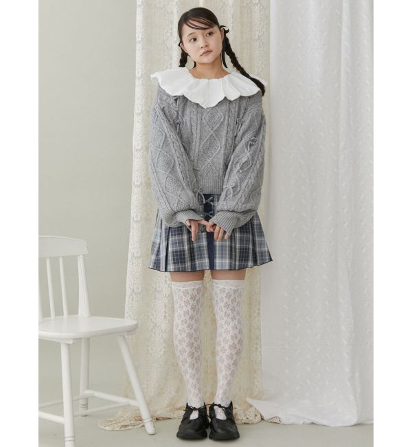 merry jenny「バルーンカラーブラウス」|シャツ・ブラウス|