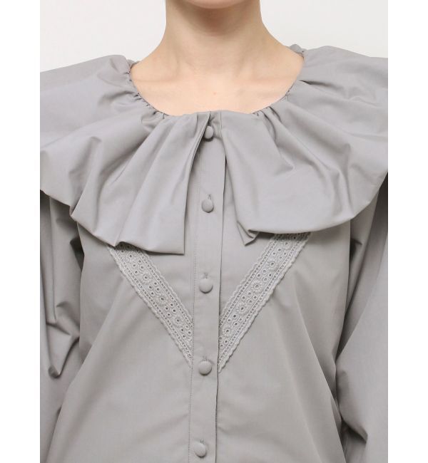 merry jenny「バルーンカラーブラウス」|シャツ・ブラウス|