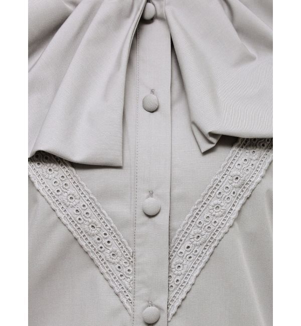 merry jenny「バルーンカラーブラウス」|シャツ・ブラウス|