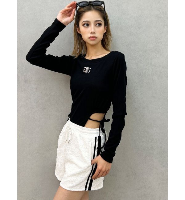 GYDA「ラインレースショートパンツ」|その他|