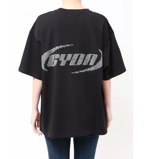 GYDA「BACK GYDAラインストーンBIG Tシャツ」|Tシャツ・カットソー|