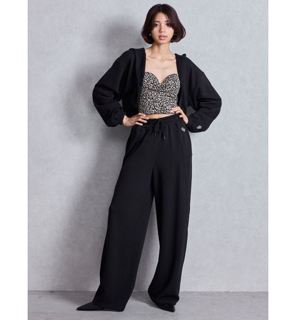 GYDA「GGショートスウェットボレロパーカー」|パーカー|