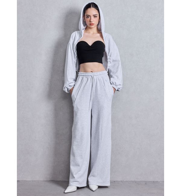 GYDA「GGショートスウェットボレロパーカー」|パーカー|