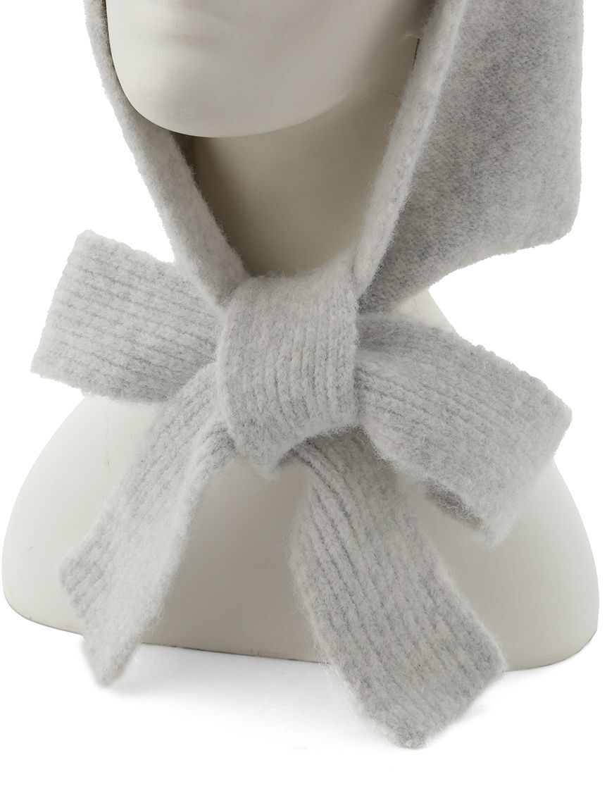 FURFUR「フード付きリボンマフラー」|マフラー|