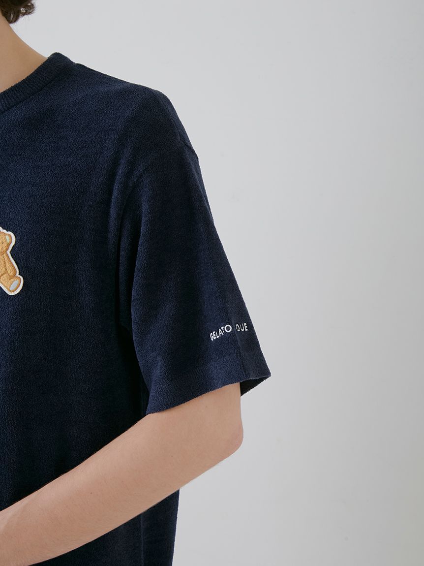 GELATO PIQUE HOMME「【ONLINE限定】【HOMME】エアモコベアワンポイントセットアップ」|ルームウェア|