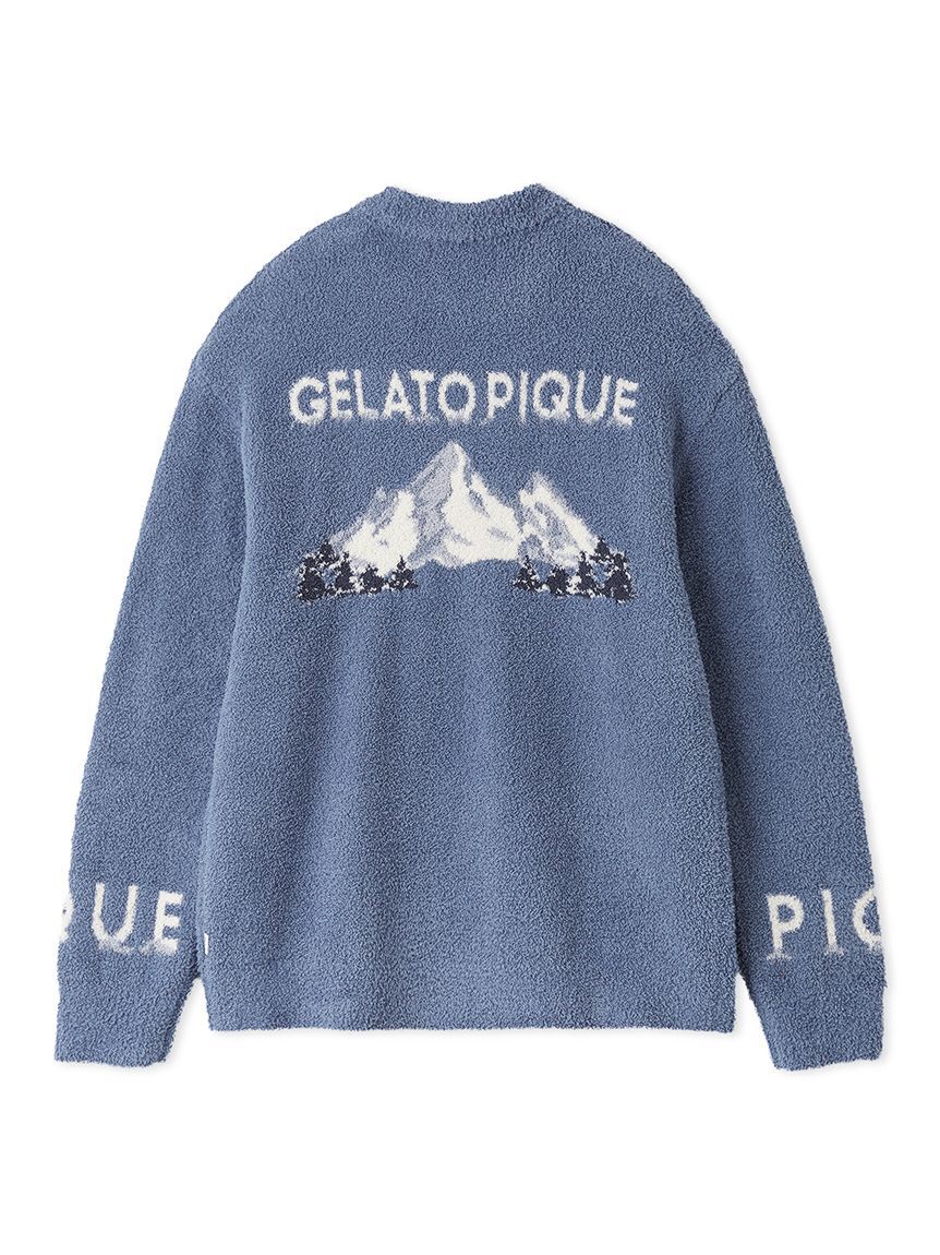 GELATO PIQUE HOMME「【HOMME】パウダーフォレストベアジャガードプルオーバー」|プルオーバー|