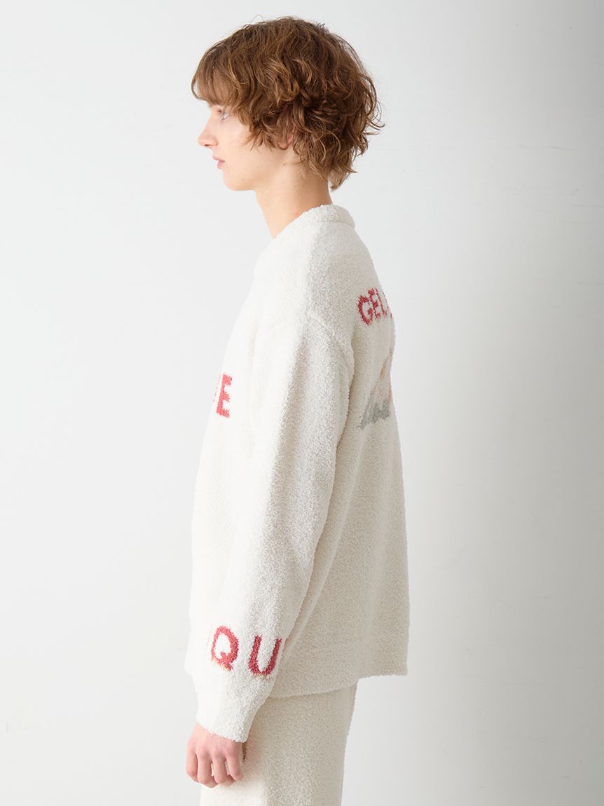 GELATO PIQUE HOMME「【HOMME】パウダーフォレストベアジャガードプルオーバー」|プルオーバー|