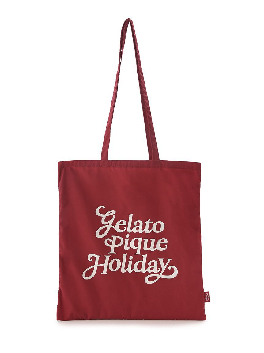 gelato pique「【HOLIDAY】ロゴトートバッグ」|トートバッグ|RED
