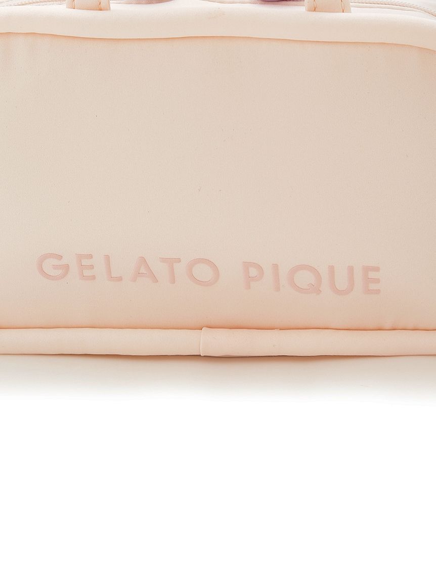 gelato pique「ボリュームロゴハンドルポーチ」|ポーチ|