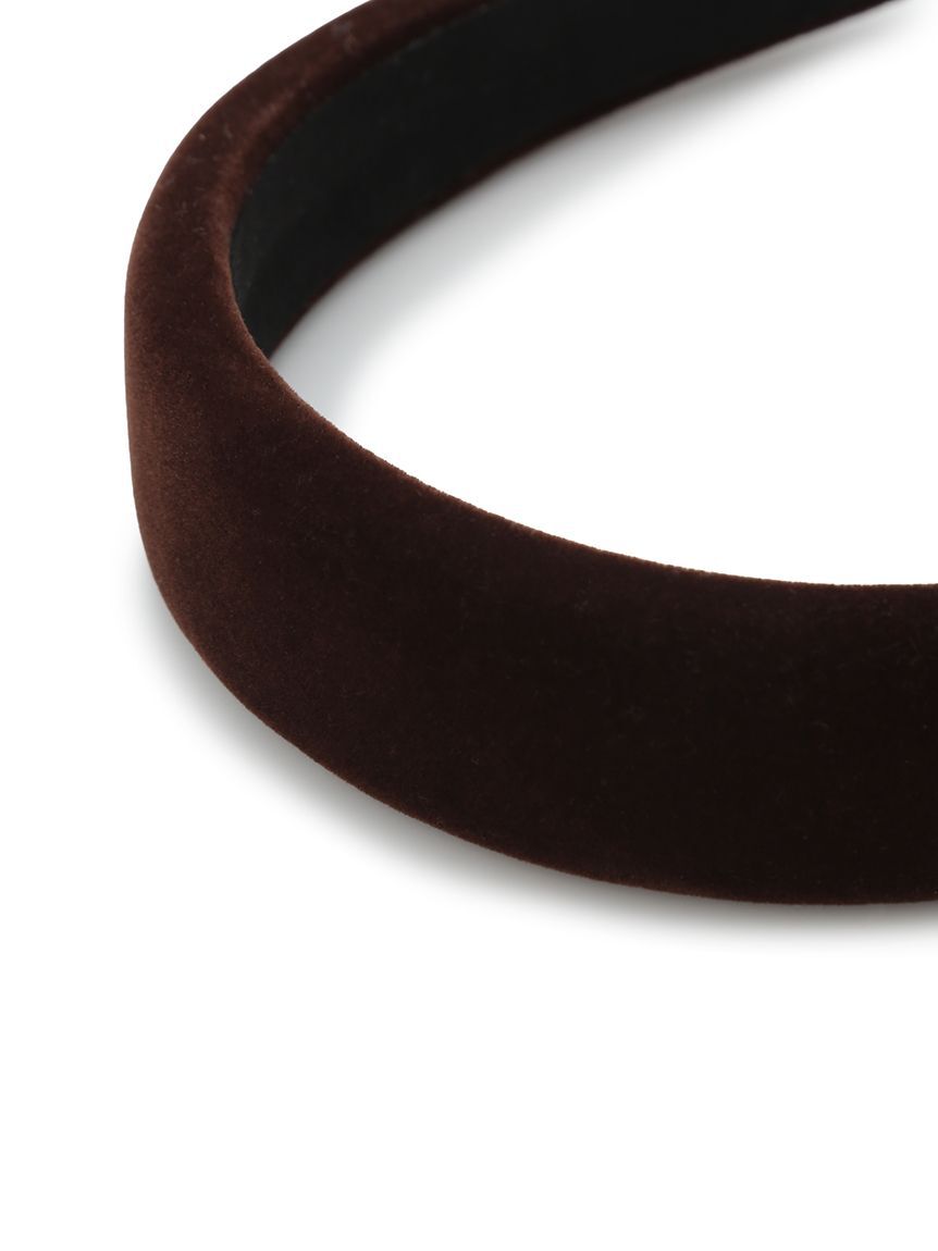 SNIDEL「ベロアカチューシャ」|ヘアバンド|