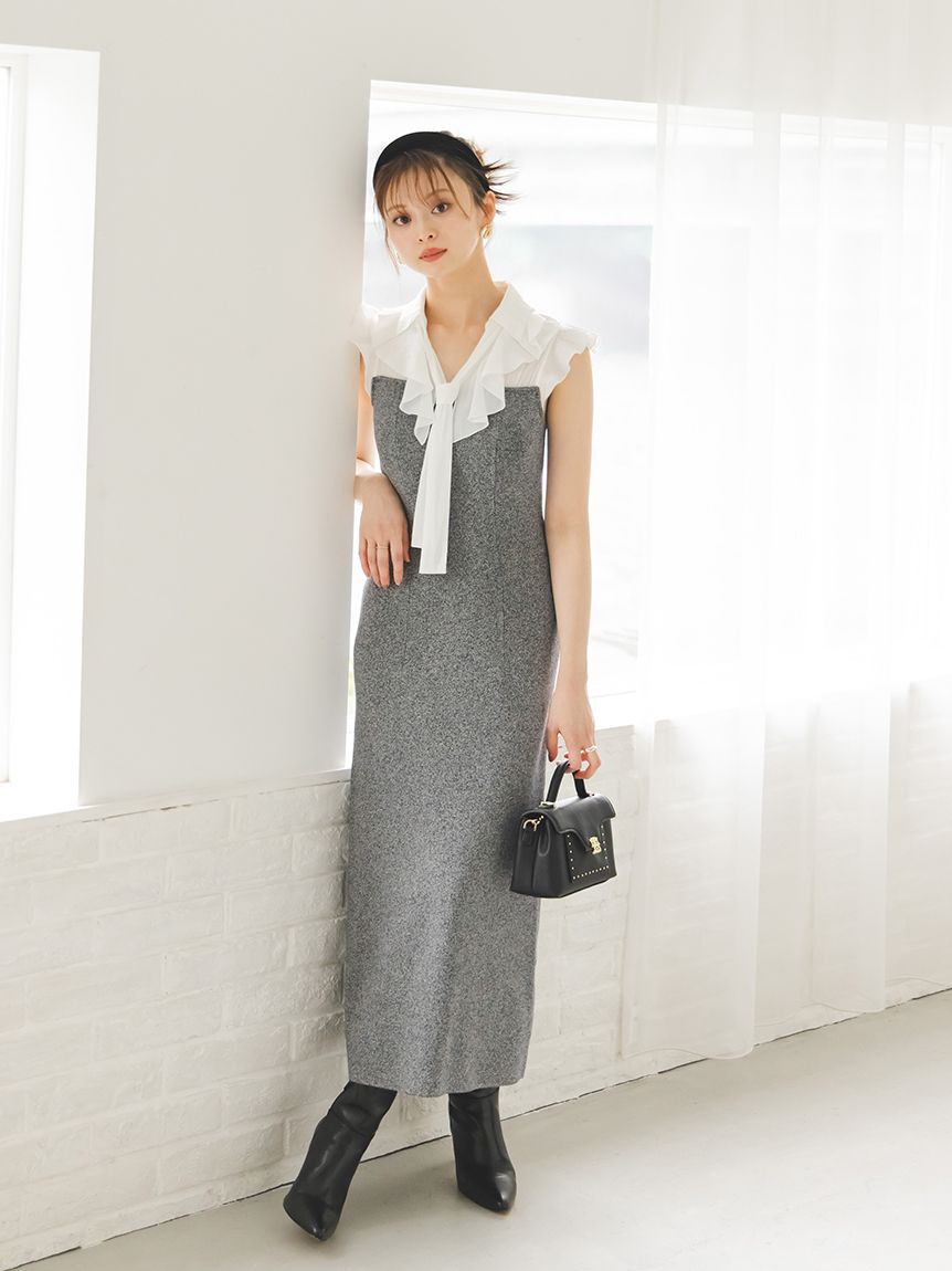 SNIDEL「ベロアカチューシャ」|ヘアバンド|