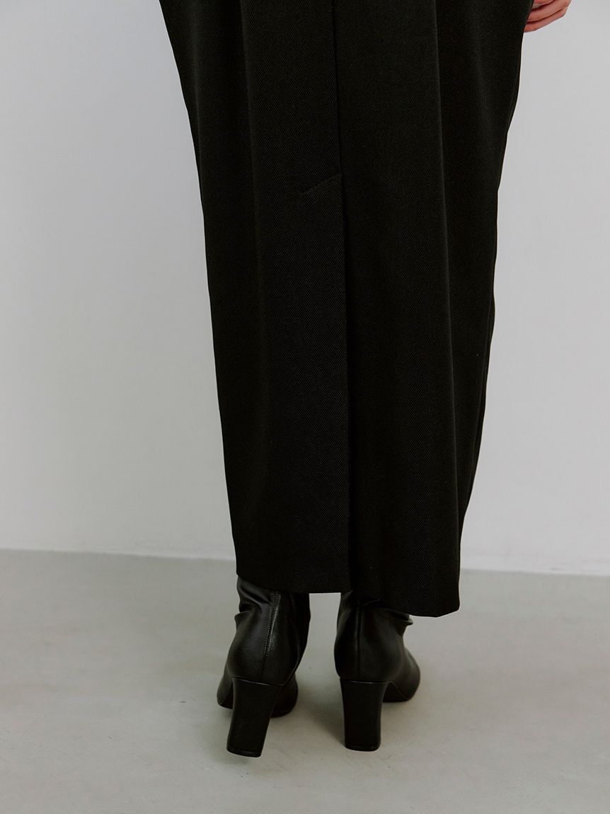 SNIDEL「アシメジップドレープスカート」|スカート|