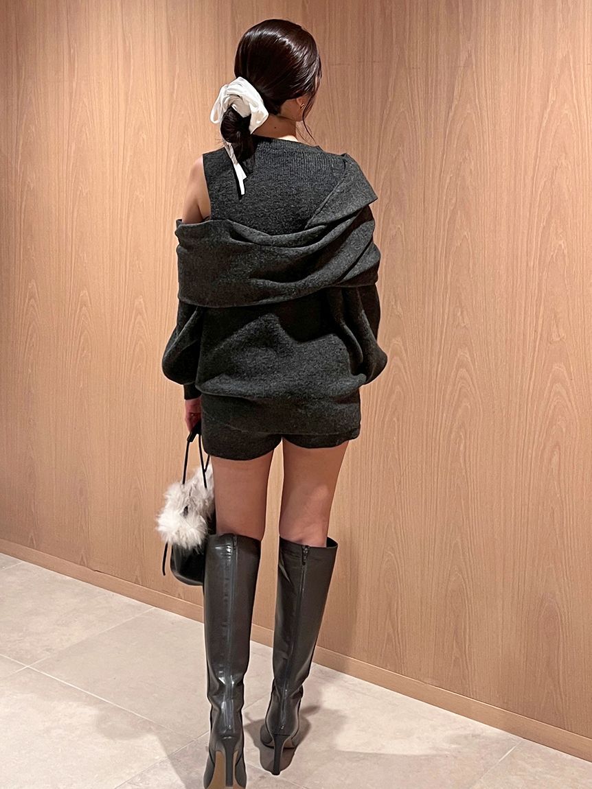 SNIDEL「ディフォメーションニットプルオーバー」|ニット・セーター|