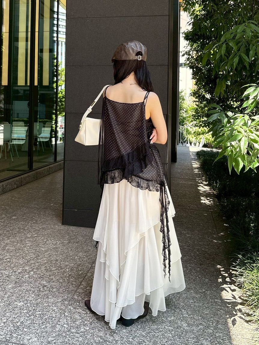 LILY BROWN「ブライトシアースカート」|スカート|