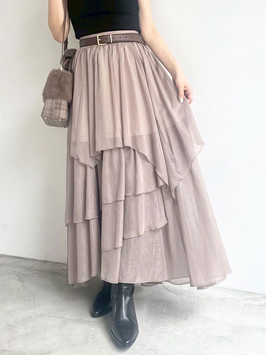 LILY BROWN「ブライトシアースカート」|スカート|MOC