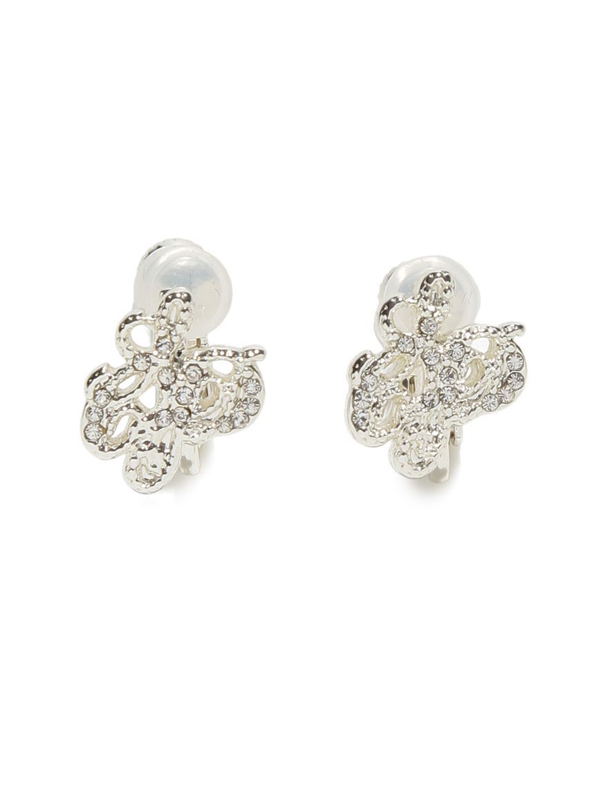 CELFORD「カリグラフィーロゴビジューイヤリング」|イヤリング|