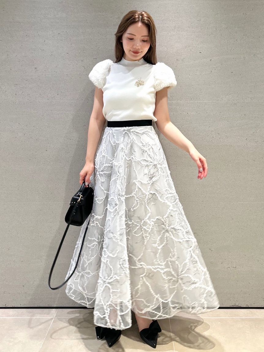 CELFORD「シルクブレンドショートファースリーブニット」|ニット・セーター|